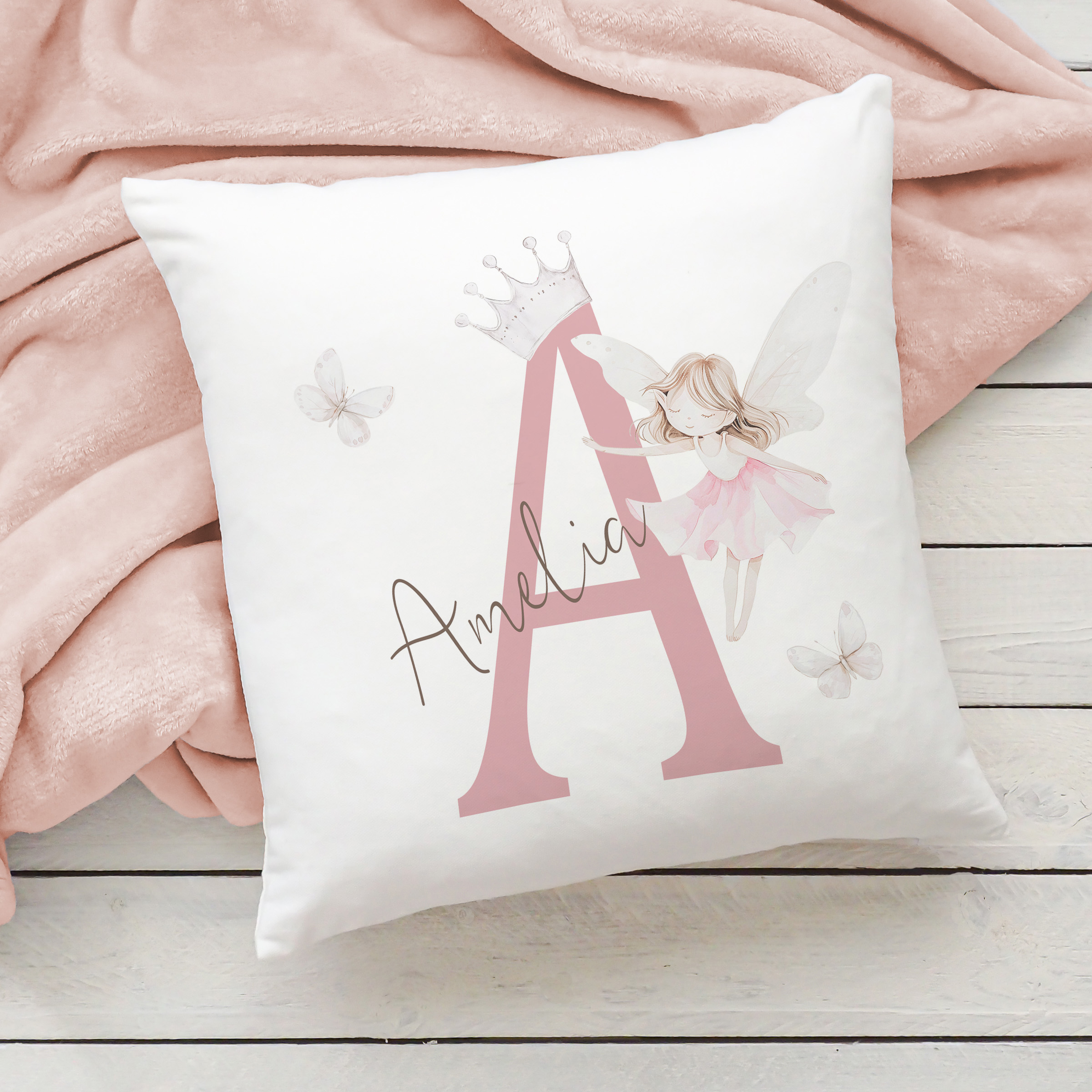 Girls Fairy Cushion