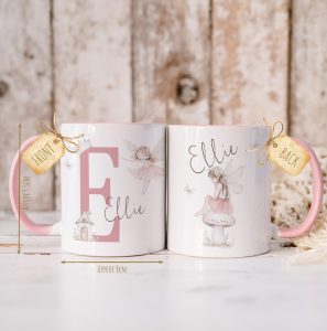 Kids Personalised Fairy Mug