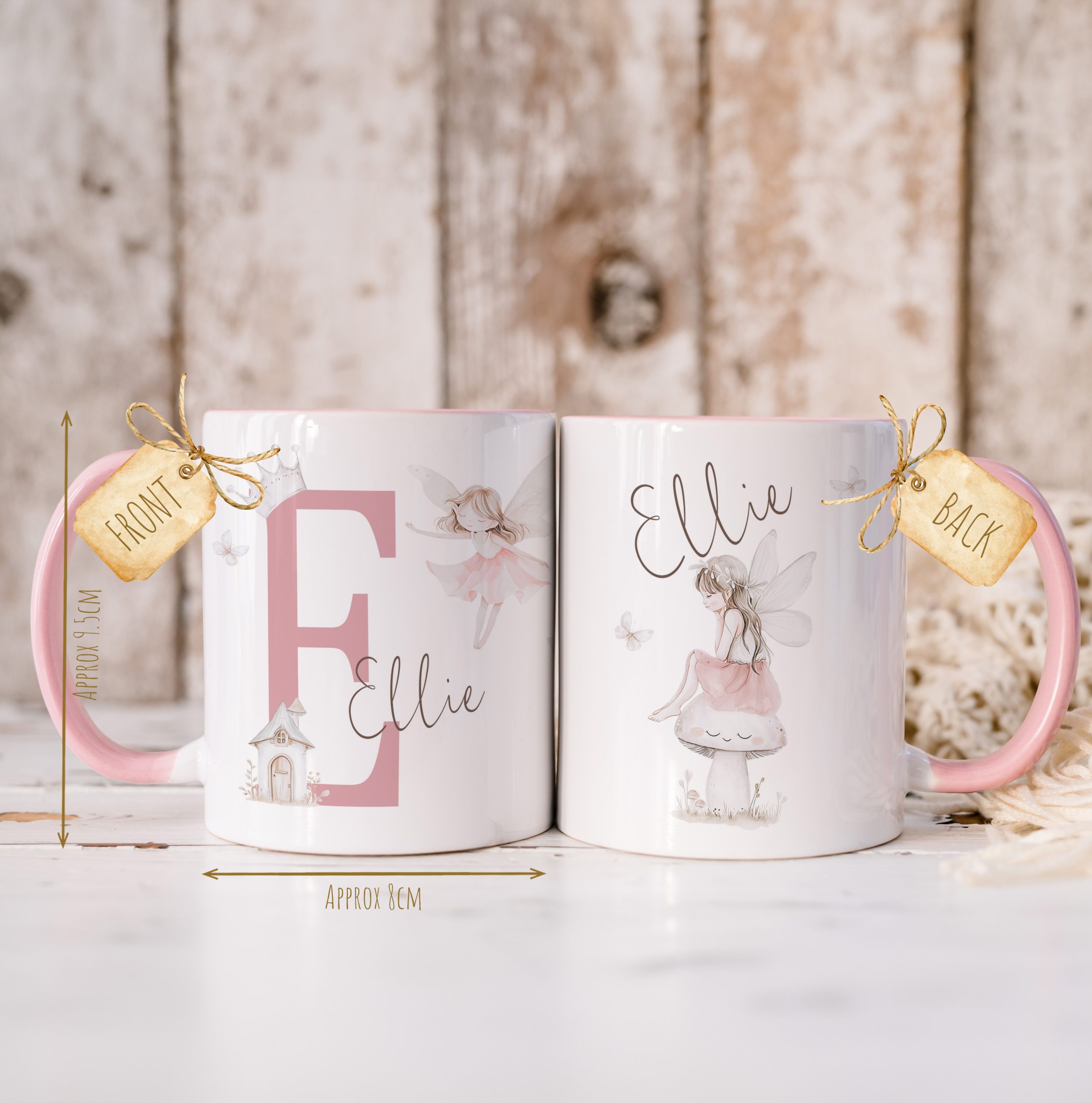 Kids Personalised Fairy Mug