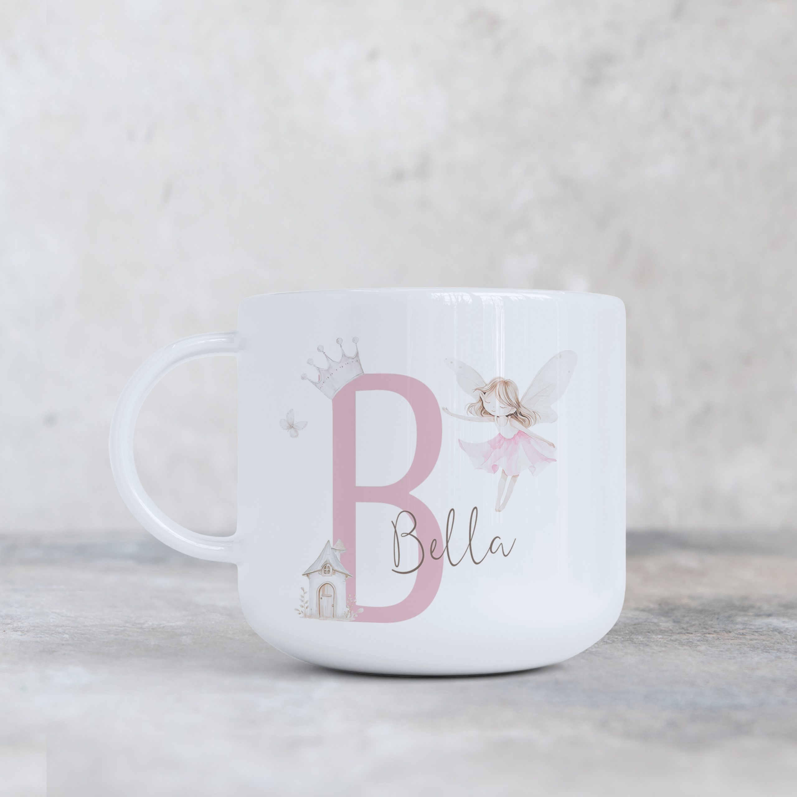 Kids Personalised Fairy Unbreakable Mugs