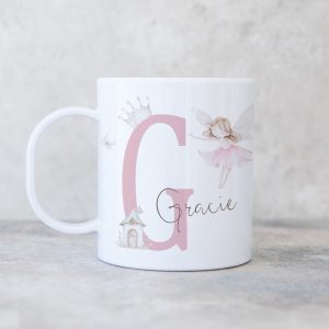 Kids Personalised Fairy Unbreakable Mugs