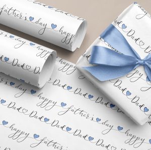 Personalised Father's Day Gift Wrapping Paper