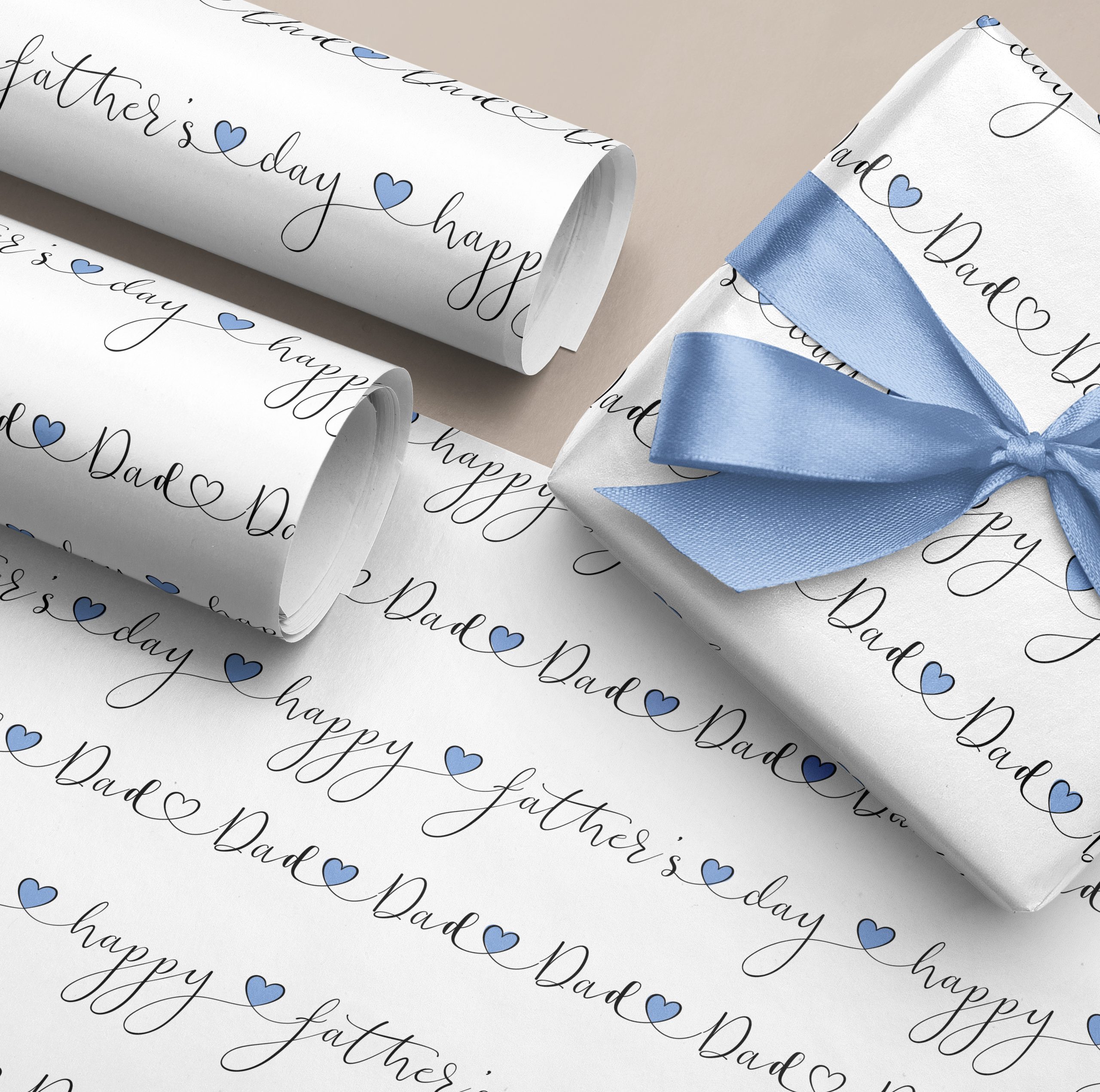 Personalised Father's Day Gift Wrapping Paper