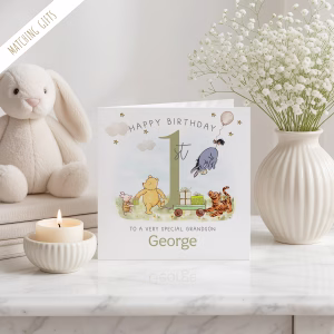 Winnie The Pooh Birthday Card