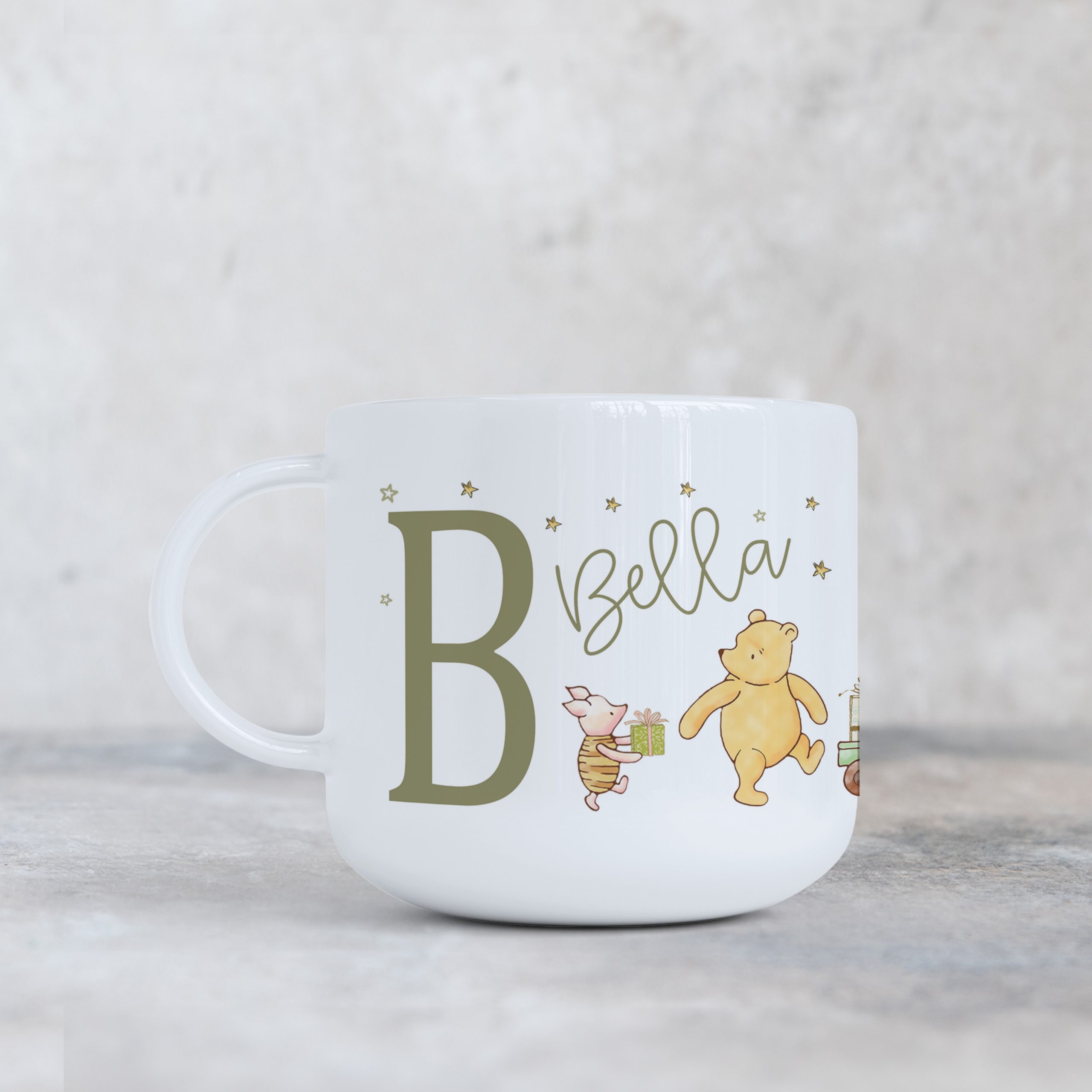 Personalised Winnie The Pooh Kids Mugs