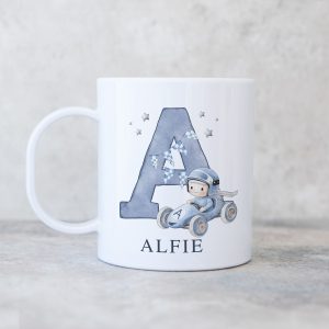 Kids Racing Car Unbreakable Mug