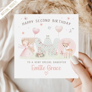 2nd Birthday Fairy Card