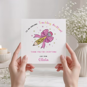 Thank You Teacher Card