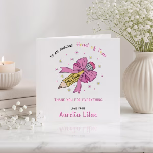 Thank You Teacher Card