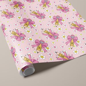 Personalised Thank You Teacher Wrapping Paper