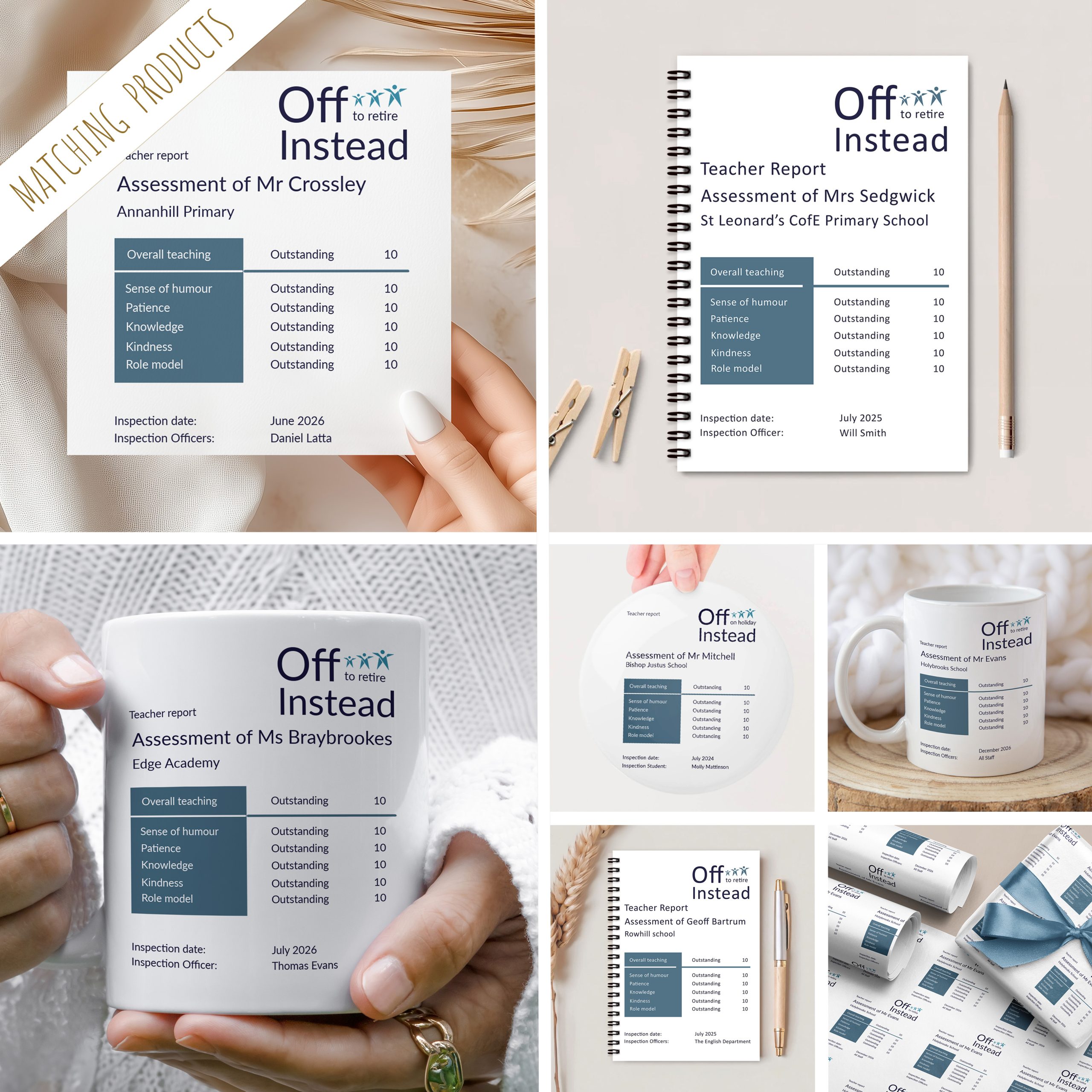Ofsted Teacher Retirement Gifts