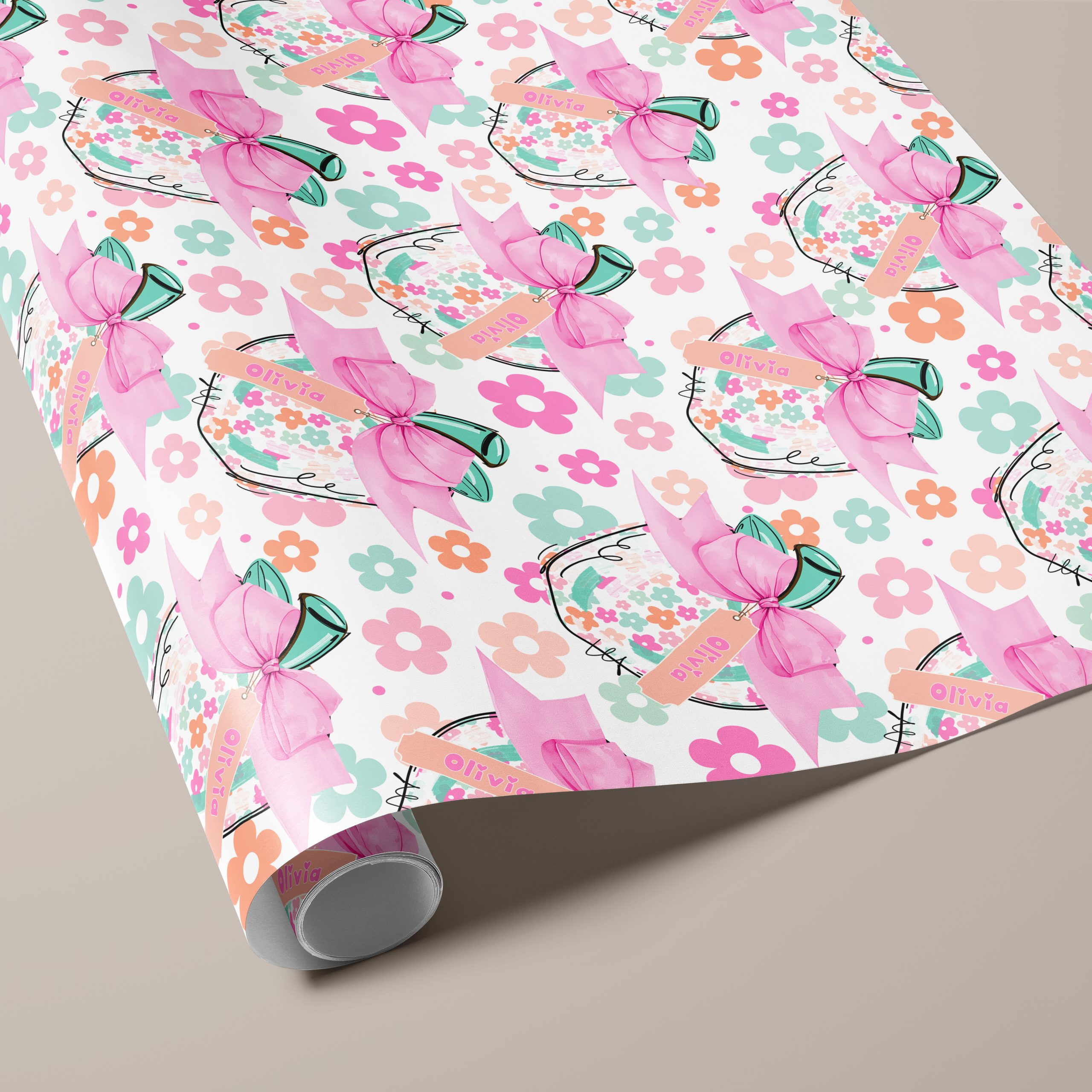 Personalised Thank You Teacher Wrapping Paper