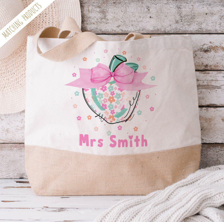 Personalised Teacher Jute Bag