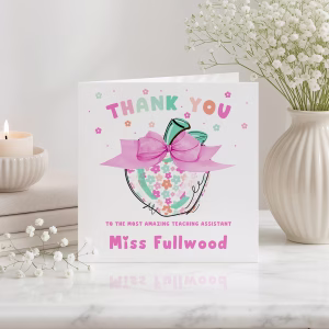 Thank You Teacher Card