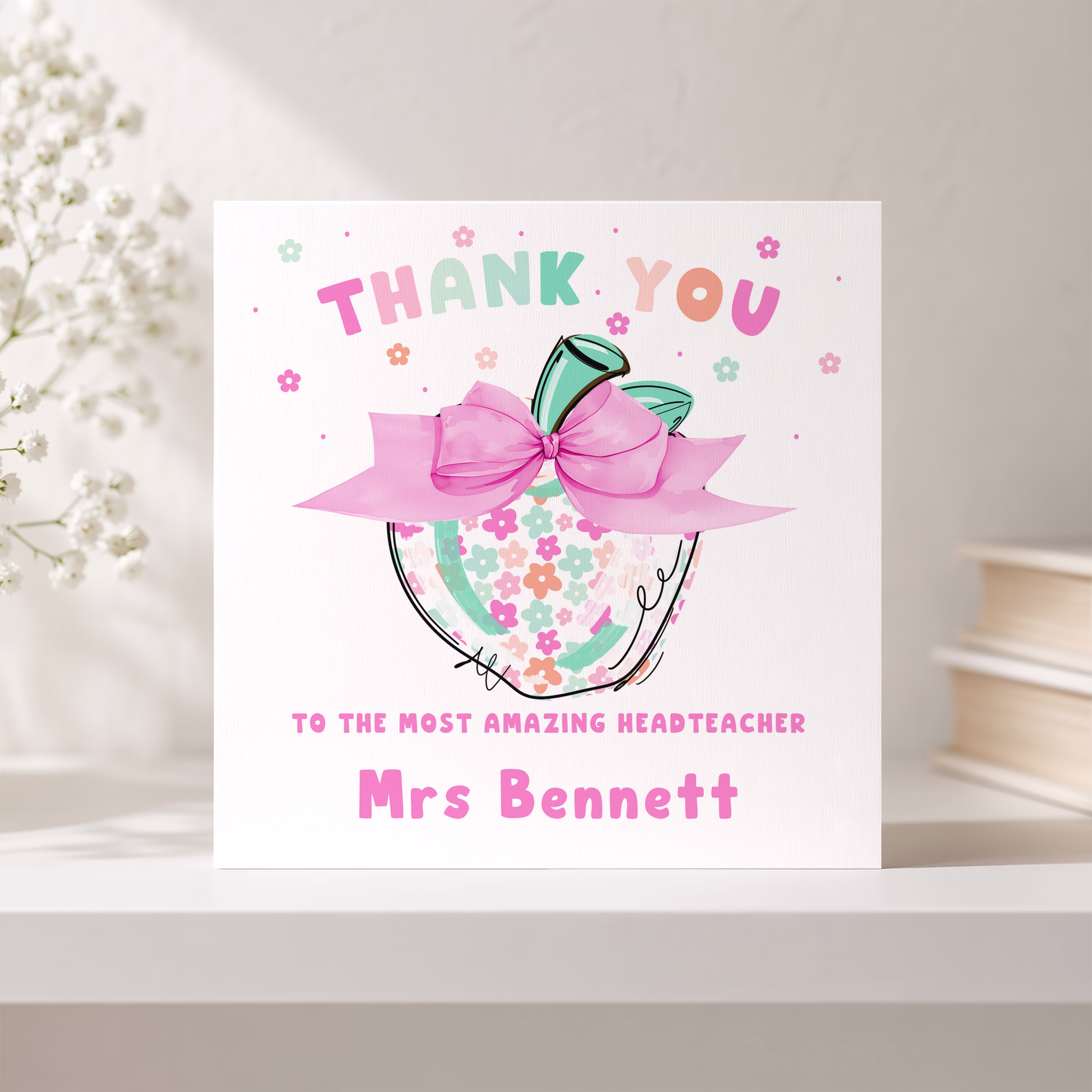Thank You Teacher Card