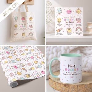 Personalised Teacher Notebook Gift
