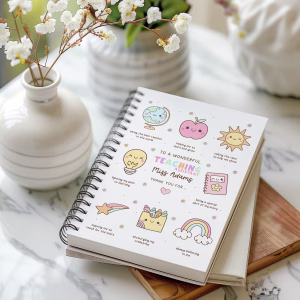 Personalised Teacher Notebook Gift