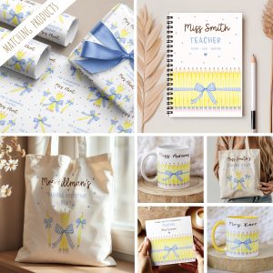Thank YouTeacher Yellow Pencil Gifts Collection
