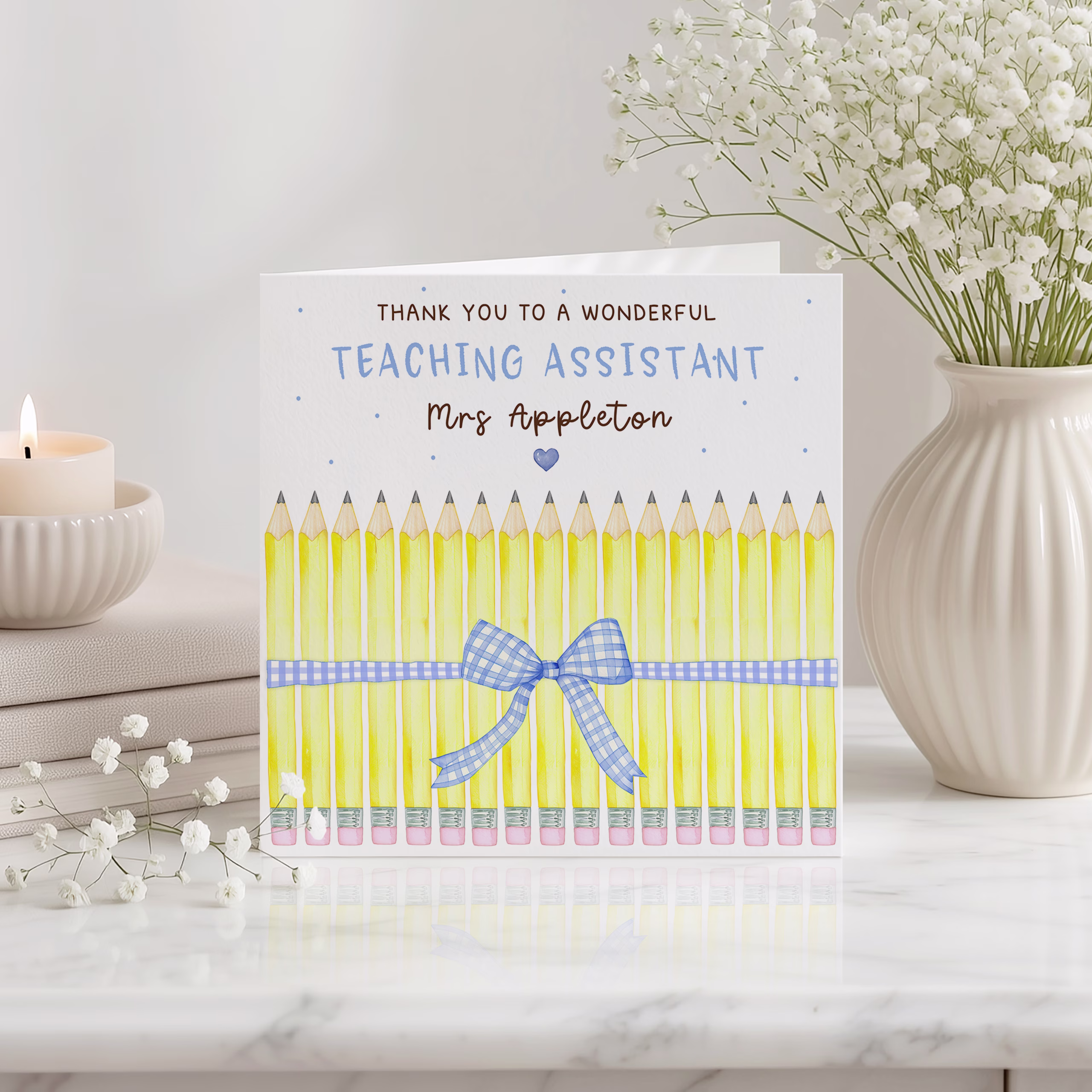 Thank You Teacher Card