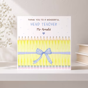 Thank You Teacher Card