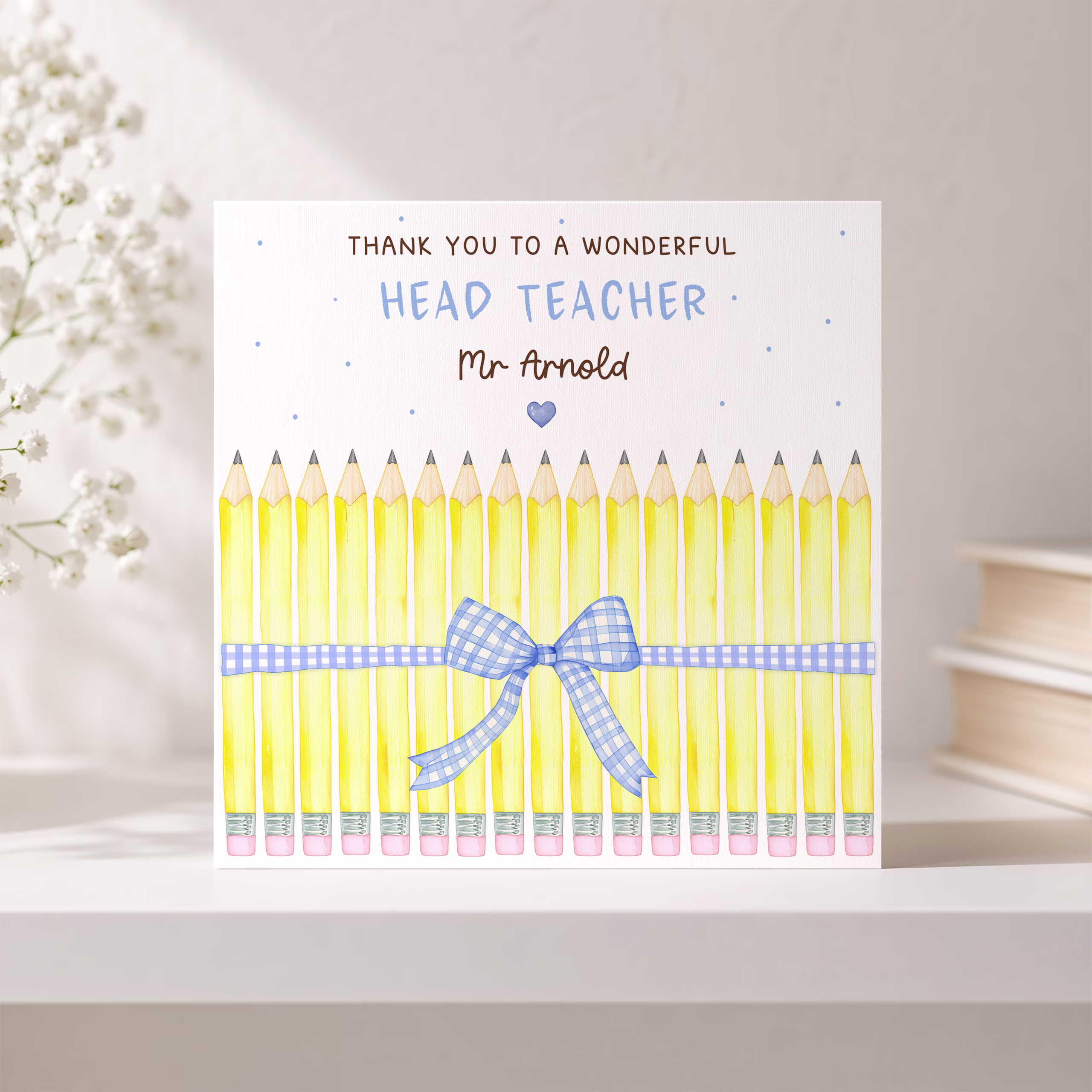 Thank You Teacher Card
