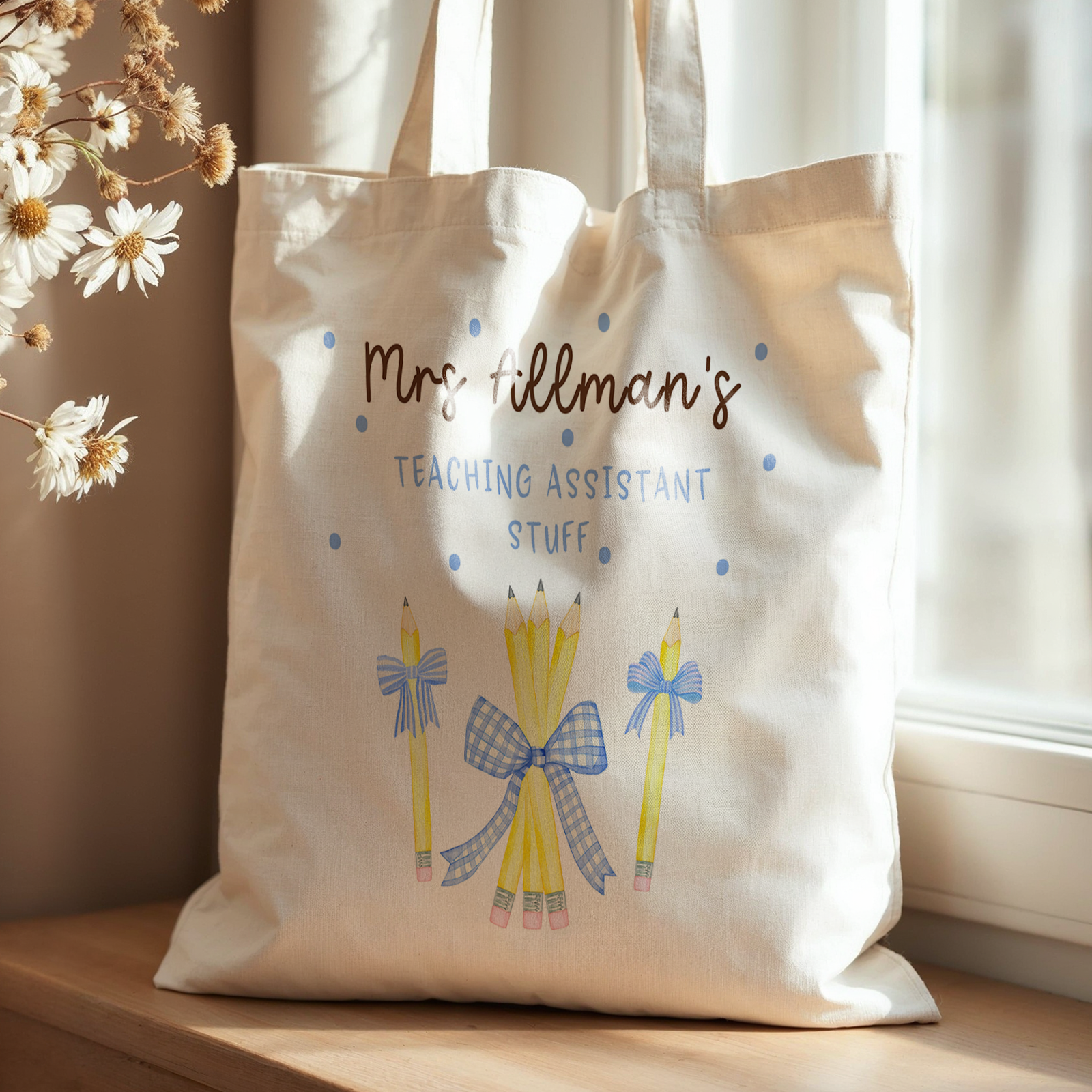 Thank You Teacher Pencils Tote Bag