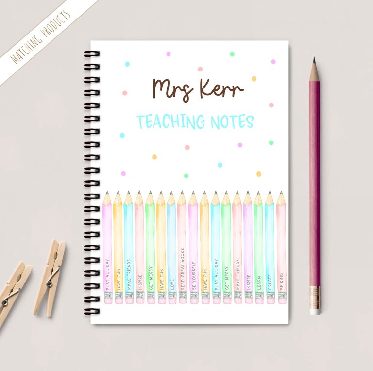 Personalised Teacher Notebook