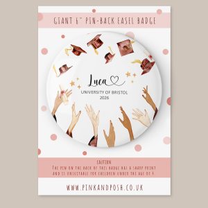 Personalised Graduation Badge