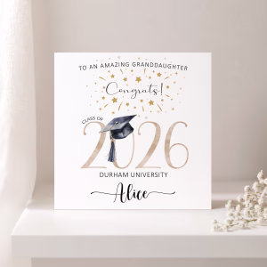 Personalised Graduation Card