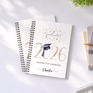 Personalised Graduation Notebook