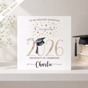 Graduation Motarboard Card
