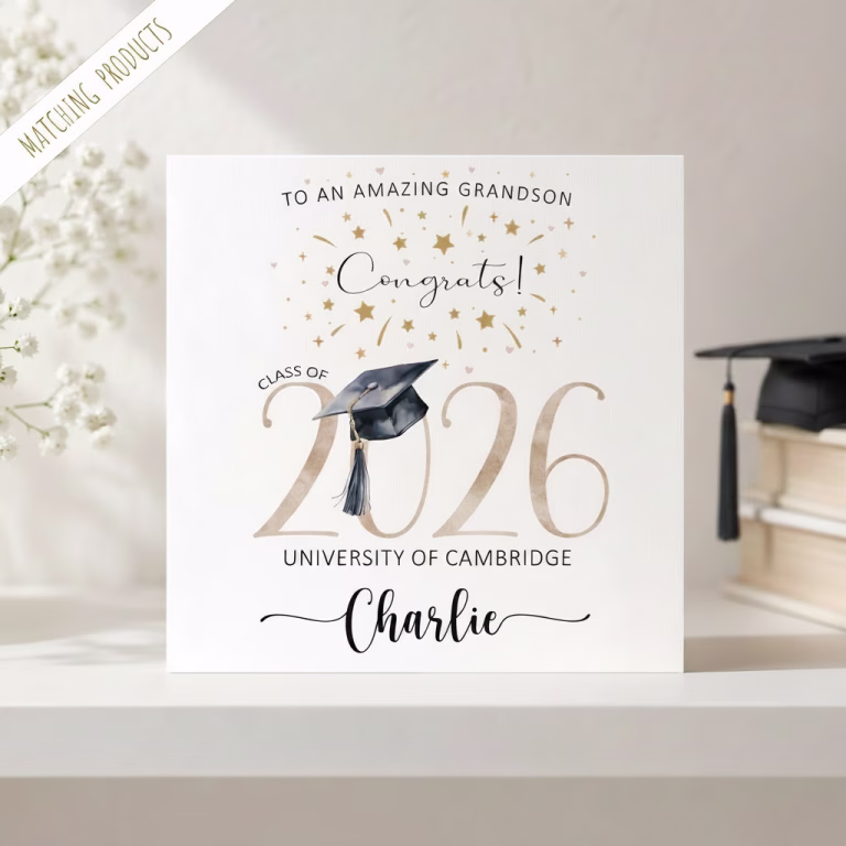 Personalised Graduation Card