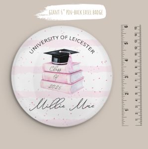 Personalised Graduation Badge