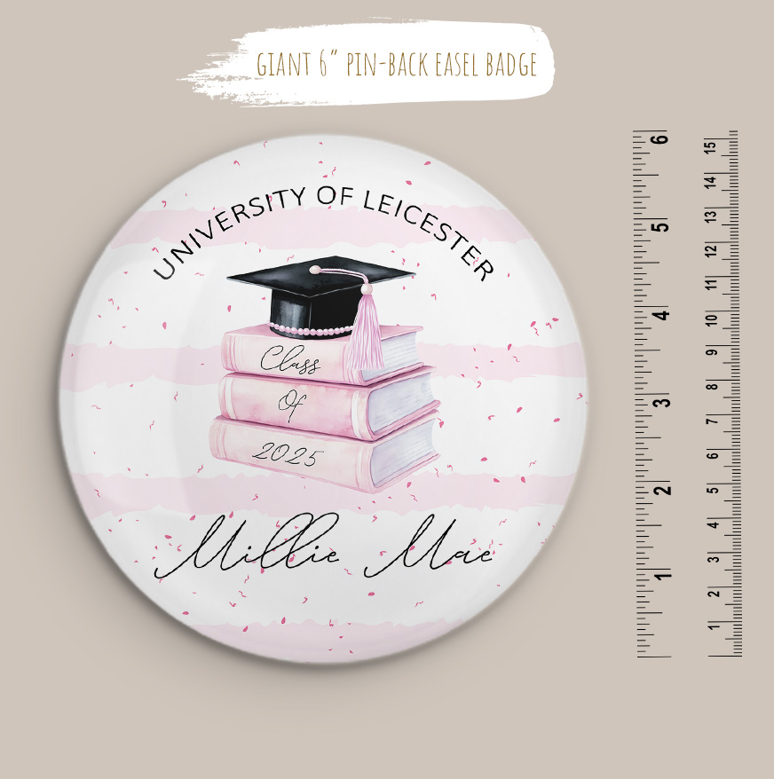 Personalised Graduation Badge