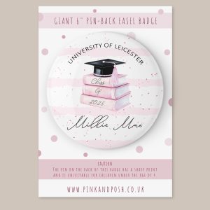 Personalised Graduation Badge