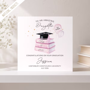 Personalised Graduation Card