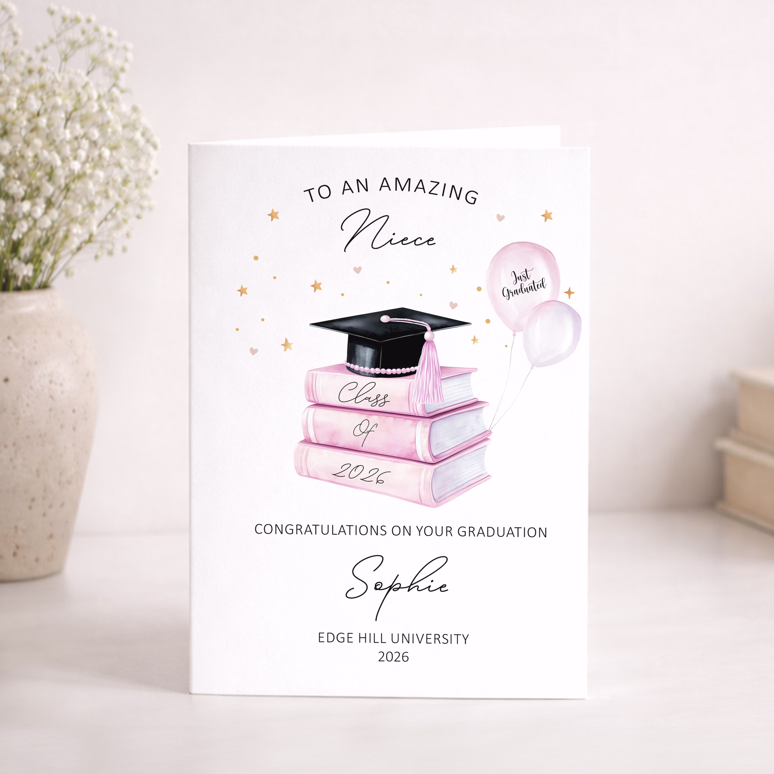 Personalised Graduation Card