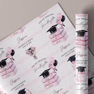 Graduation Gift Wrapping Paper