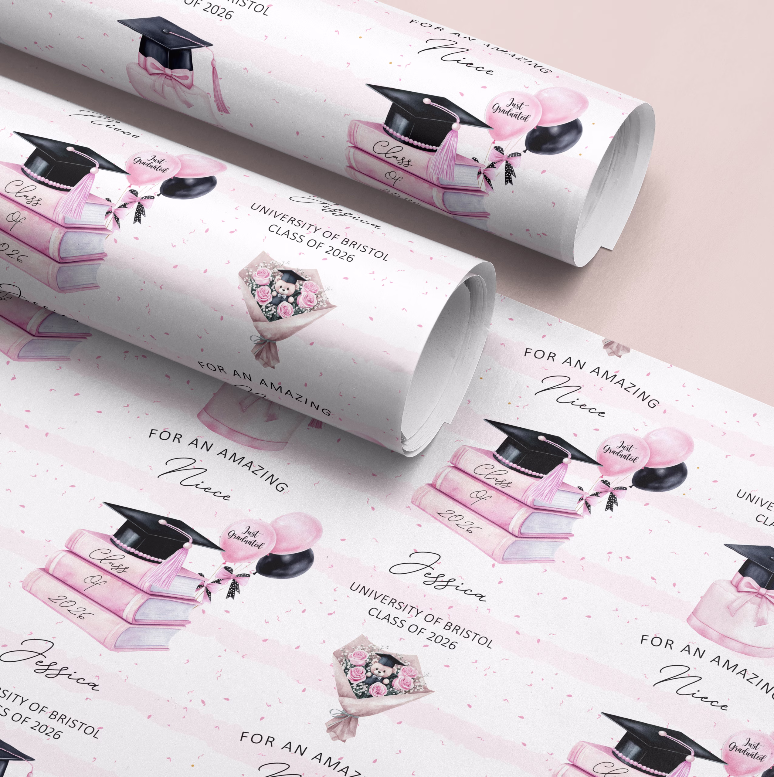 Graduation Gift Wrapping Paper