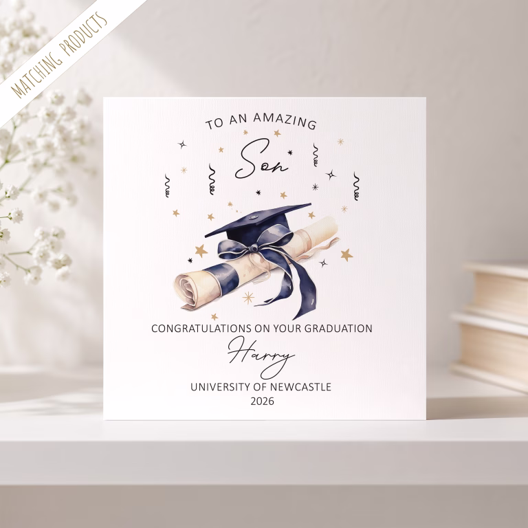 Personalised Graduation Card