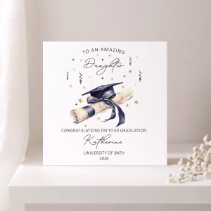 Personalised Graduation Card