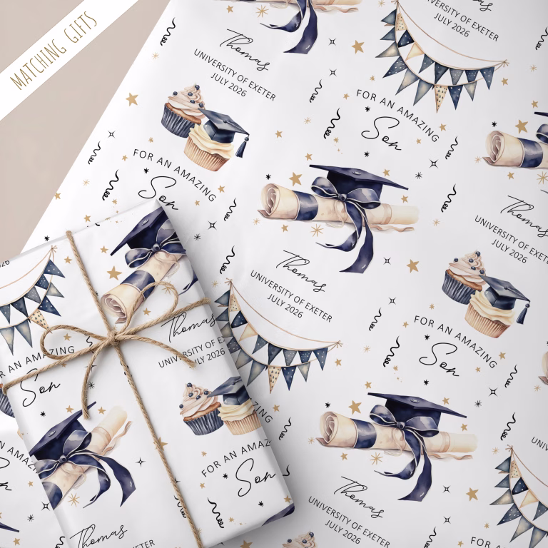 Graduation Gift Wrapping Paper