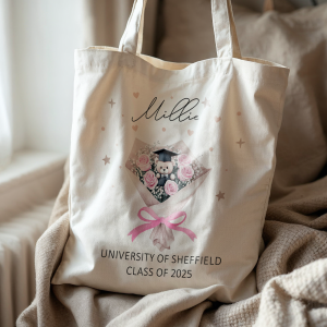 Personalised Graduation Tote Bag
