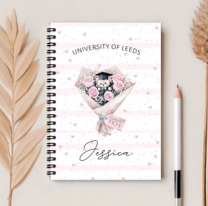 Personalised Graduation Motarboard Notebook