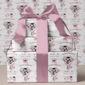 Personalised Graduation Gift Wrapping Paper