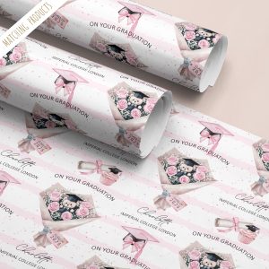 Personalised Graduation Gift Wrapping Paper