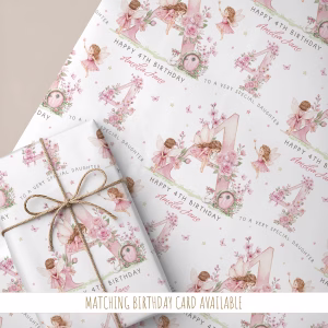 Birthday Fairy Wrapping Paper