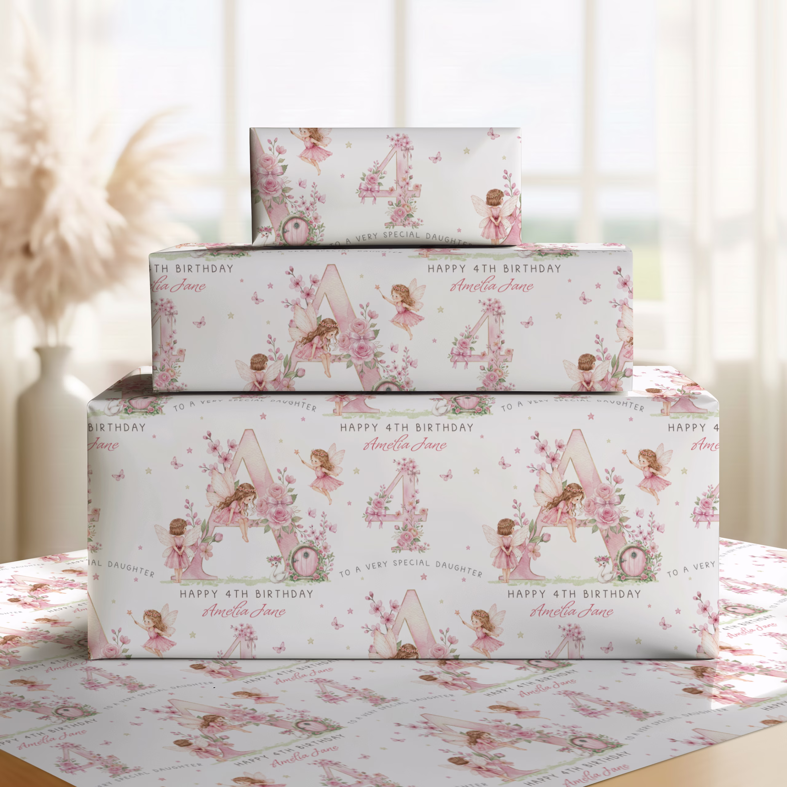 Birthday Fairy Wrapping Paper