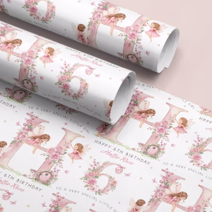 Birthday Fairy Wrapping Paper