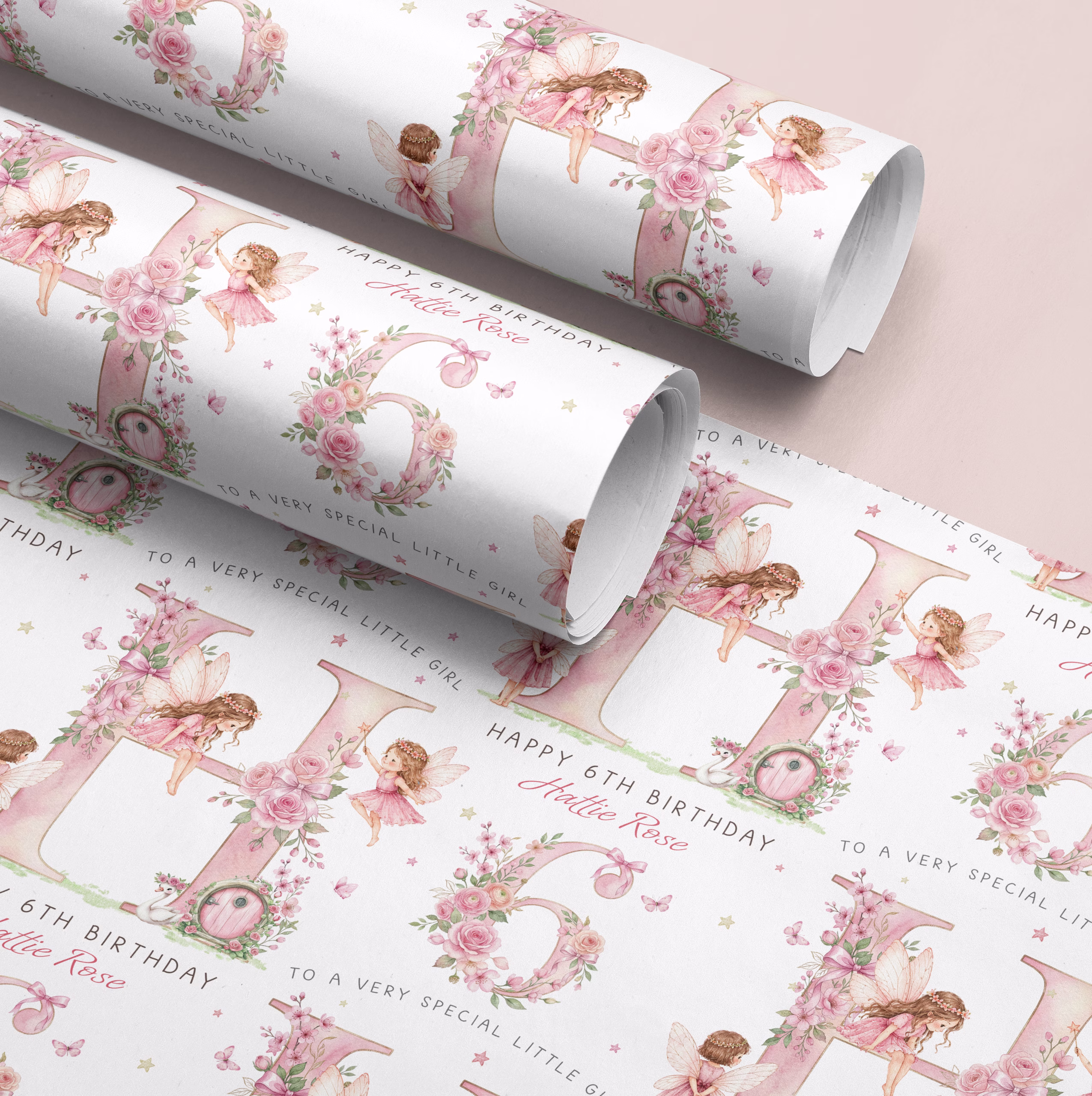 Birthday Fairy Wrapping Paper